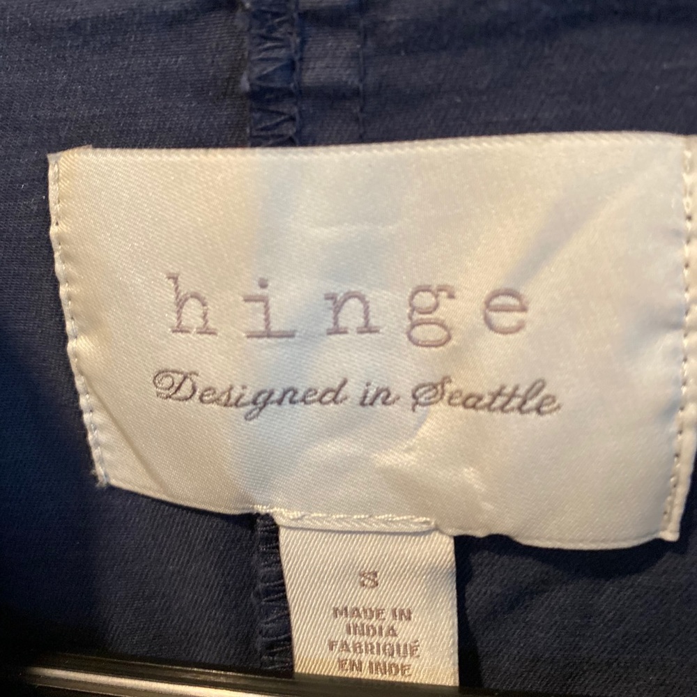 Hinge Navy Blue Utility Jacket - image 5